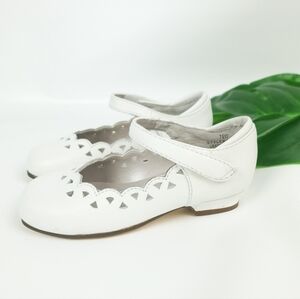 Jumping Jacks Bethany White Leather Dress Shoes Sz 7.5